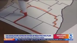 Proposed Democratic maps in California drop ties to Texas, GOP states redistricting
