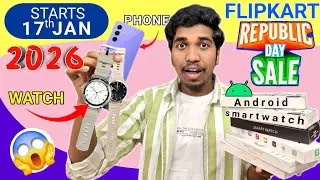Flipkart Republic Day Sale 2026 Best Smartwatch | Flipkart Early Bird Deals 2026 Best⚡️Tws | Watch 