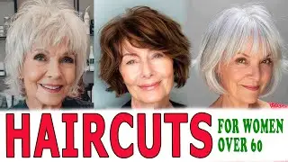 BEST WOMEN'S HAIRCUTS for women over 60 for fine and thin hair