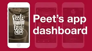 App Design Tutorial in Sketch: Peet's Coffee Dashboard | UX/UI Design