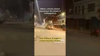 Military is always there to protect!🪖⚔️ #shorts #army #nepal