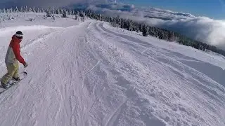 Bluebird Day Snowboarding at Mt. Hood Timberline | GoPro