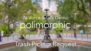 Reporting Trash Pickup Issue | Multilingual AI Voice & GIS Demo | Spanish