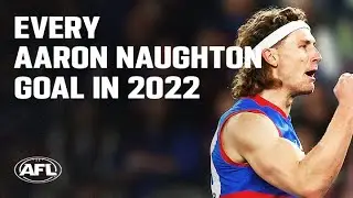 Every goal Aaron Naughton kicked in 2022 | Leading goal kickers | AFL