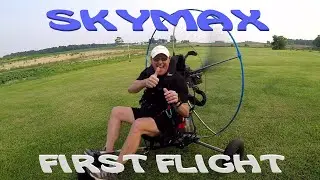 New SKYMAX Paramotor... First Flight And First Impressions ...