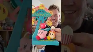 New Kirby Gadget! What does this ferris wheel tape holder do? #kirby #nintendo #ichibankuji #gifted