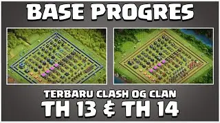 Link Base Progres TH 13 & TH 14 Terbaru | Clash of Clans Indonesia