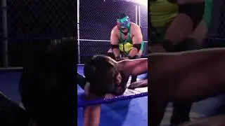Tanner Black vs. Tortuga STEEL CAGE HIGHLIGHTS #wrestling #prowrestling #indywrestling