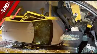 سيوف وحجارة .. شغب بعد مباراة الرجاء ومولودية وجدة يتسبب في اعتداء على مواطنين وسيارة مقلوبة في محيط