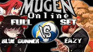 Mugen Online | Blue_Gunner vs EaZy | NETMugen TE (FULL SET)