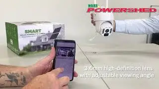 NQAS Powershed Silvan SECURES08 Solar Powered Remote 4G Security Camera