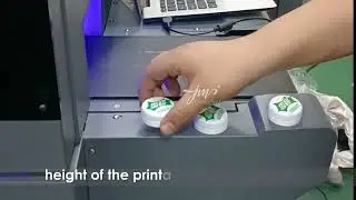 Bottle cap high speed UV printer#inkjetprinter #digitalprinting #singlepassprinter #onepassprinter