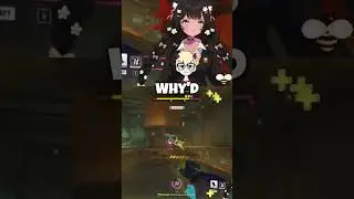 The Support Panic Was Real  #overwatch2 #twitch #ow2 #vtuber #overwatchclips #gamergirl #gaming