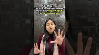 Pollen Viability | Sexual Reproduction in Flowering Plants #neet #shorts #biology