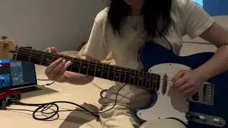 heavy - the mar&iacute;as //guitar solo cover