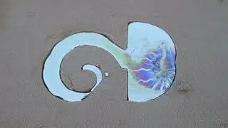 Metal Casting Experiment At Home #diy #art #sandcasting #trending #viralvideo #skills #experiment