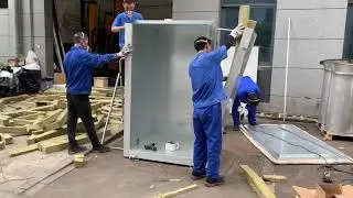 How to make small powder coating furnace