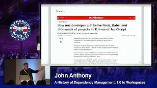 A History of Dependency Management: 1.0 to Workspaces - John Anthony