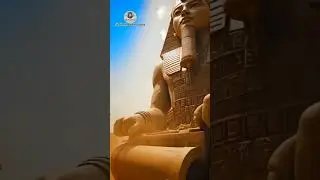 Rolling a Monolithic Statue Across the Desert #egypt #pyramids #shorts #short #youtube