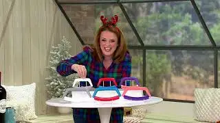 Kuhn Rikon 2-Piece Easy Grip Mezzaluna Knife Set on QVC
