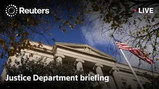 LIVE: Justice Department holds briefing on 'significant law enforcement matter'