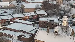 snowy day over thetford jan 2025