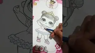 LOL colouring book let's colour LOL surprise colour book