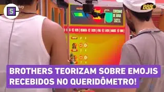 BBB 25: Brothers ESPECULAM sobre emojis do querid&ocirc;metro!