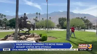 Palm Springs planning to move Frank Bogert into storage