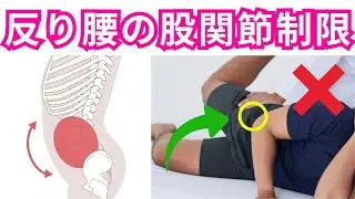 反り腰の人ほど、股関節を前にも後ろにも動かせない！