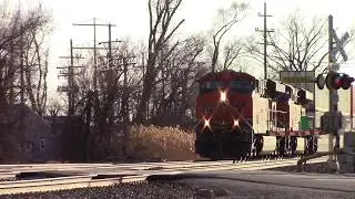 BNSF 7630 East in Coal City, IL 3/6/20