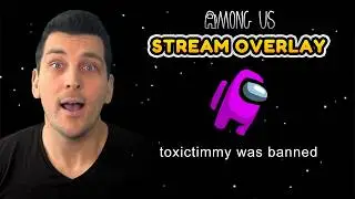 FREE Among Us Ban Overlay For Streaming