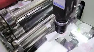 The CCD detection function of the rotary die cutting machine