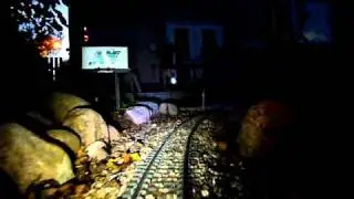 Garden Railway: Wascana Canyon Night Train