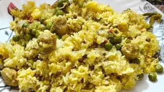🍚 वेज मसूर पुलाव | आसान और हेल्दी रेसिपी | Habibi Kitchen