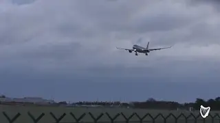 VIDEO - Storm Doris: Planes struggle to land in Dublin Airport during high winds