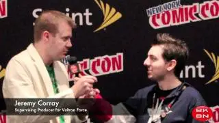 Let's Go Voltron Force! Interview with Jeremy Corray on Voltron Force at NYCC 2011