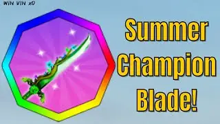 How to get &ldquo;🌞Summer Quest Complete!&rdquo; badge & Summer Champion Blade in Daycare 2🎈 | Roblox | WINVINxD