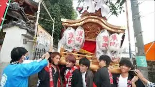 八尾市太田八幡宮秋祭り2022宮出全町