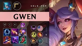 Gwen Top vs Darius - NA Master Patch 26.01