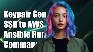 How to generate a keypair and then ssh into aws instance all via ansible to run commands on that...