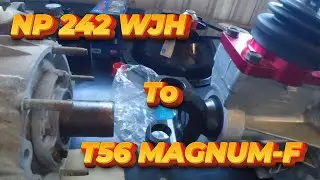 NP 242-HD transfer case to a T56 Magnum-F transmission. Is it even Possible?