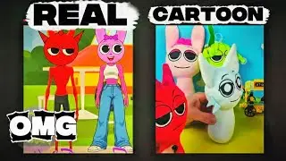 REAL VS CARTOON BABY 🤩 | 
