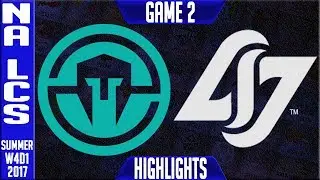 Immortals vs CLG Highlights Game 2 | NA LCS Week 4 Summer 2017 | IMT vs CLG G2