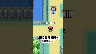 Music in Pokemon games 😂 #pokemon #shorts