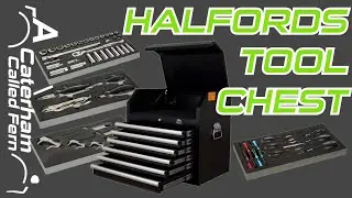 Halfords 6 Draw Tool Chest and Modular Trays