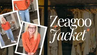 Stylish Corduroy Crop Jacket for Fall | Zeagoo Cropped Shacket Review (Loving the Caramel!)