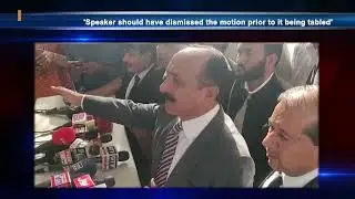 SCBAP President Ahsan Bhoon condemns government's unconstitutional actions today