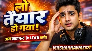 MR SHAHNAWAZ 621 ON live streem bgmi best game ply thenks for watching my live stream