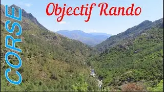 Objectif Rando [785 m] Passerelle du Russulinu, Corte #corsica #toporando